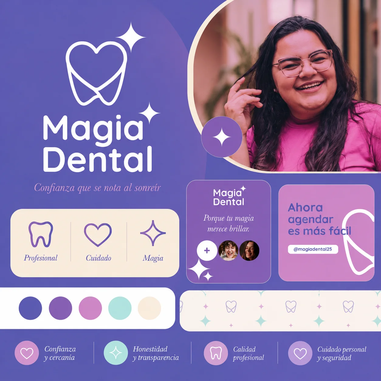 Magia Dental identidad visual