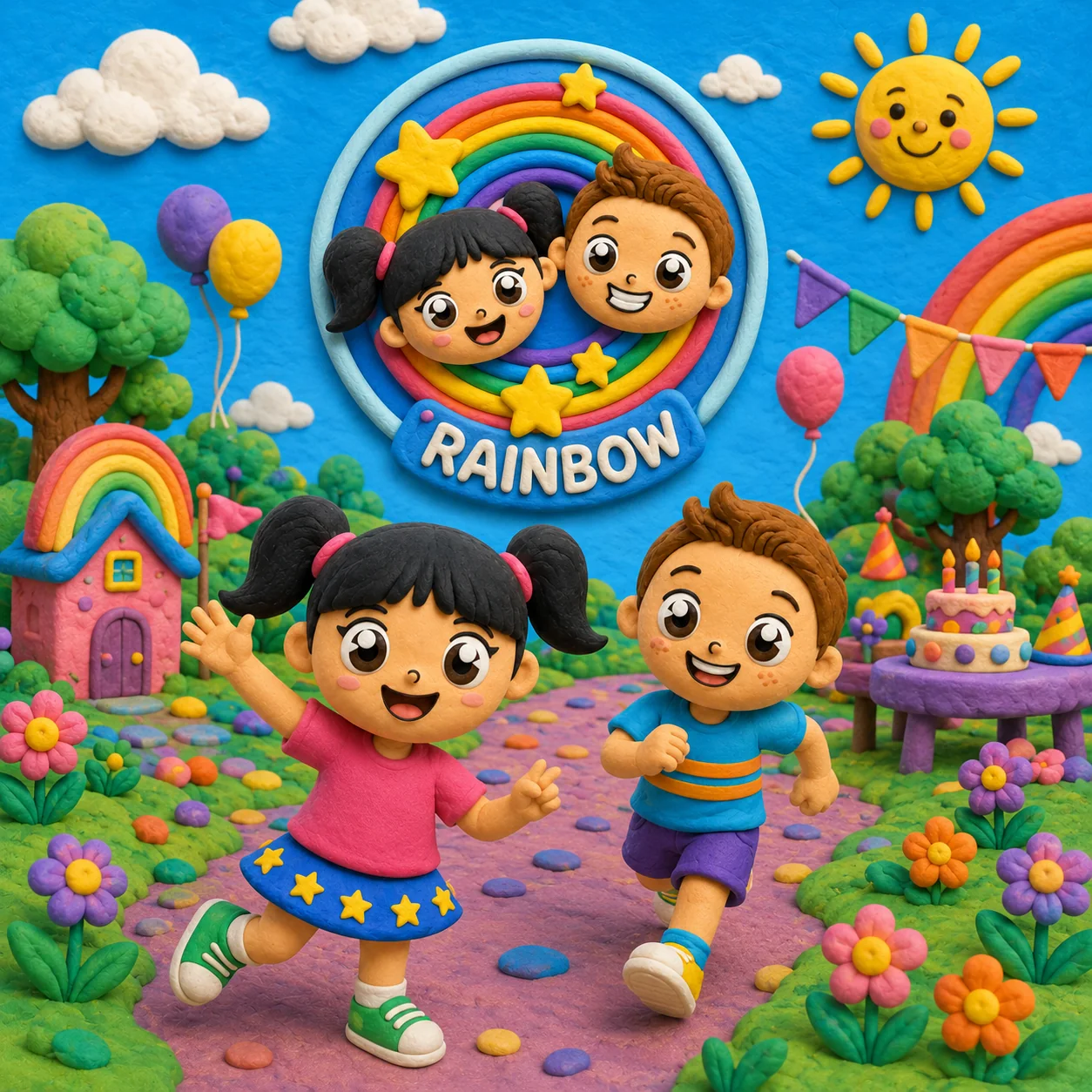 Reino Rainbow identidad visual