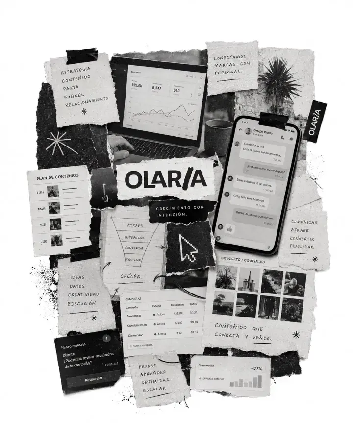 Animación de Olaria: estrategia, contenido y seguimiento